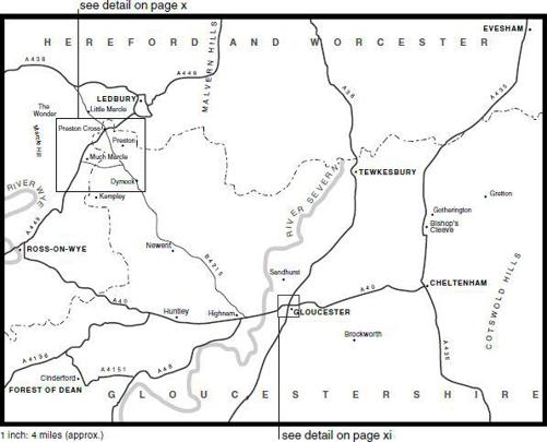 The GloucestershireHereford and Worcester border See overleaf for detailed - photo 2