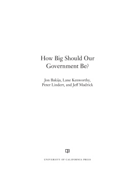 Jon Bakija - How Big Should Our Government Be?