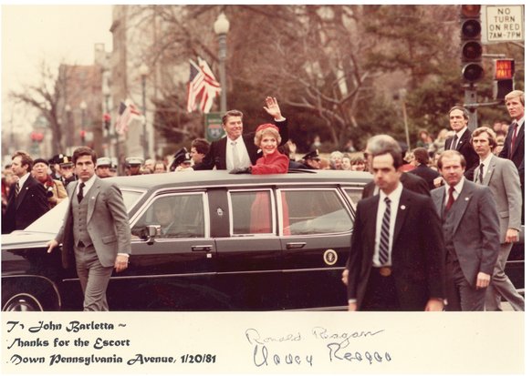 The inaugural parade down Pennsylvania Avenue in January 1981 I am at the - photo 2