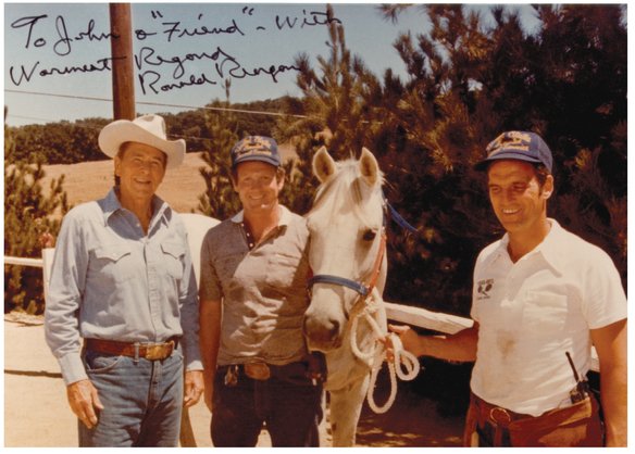 Reagan myself and fellow agent Will Slade with Gwalianko in 1981 A - photo 10