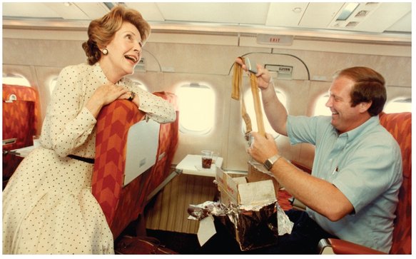 After I came off my horse and broke six ribs in 1982 Nancy Reagan gave me a - photo 13