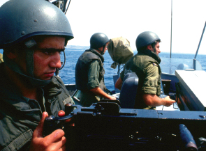 Israeli Navy unit on patrol against Hizbollah infiltrators in the Eastern - photo 14