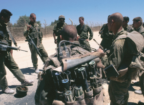 Israeli Defense Force anti-mine patrol along the Lebanese frontier Author - photo 15