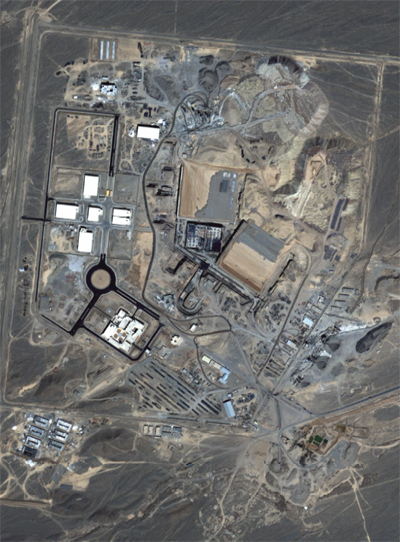 Satellite image of The Iranian Gas Centrifuge Uranium Enrichment Plant at - photo 3