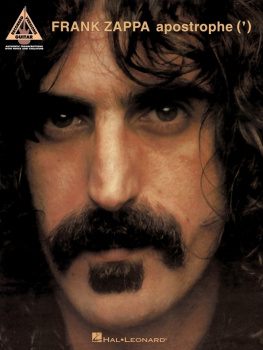 Frank Zappa - Frank Zappa--Apostrophe () (Songbook)