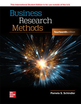 Pamela S. Schindler - Business Research Methods