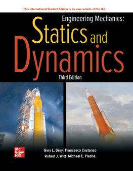 Michael Plesha - Engineering Mechanics: Statics and Dynamics