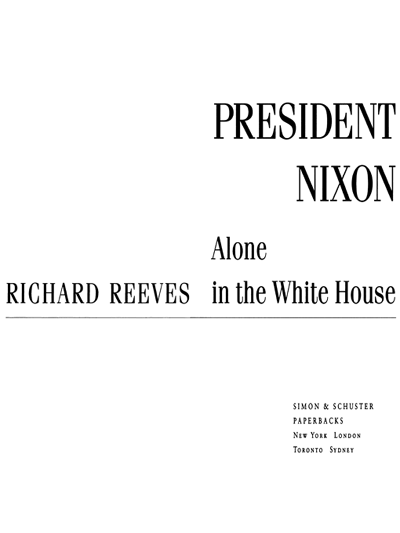 President Nixon Alone in the White House - image 2