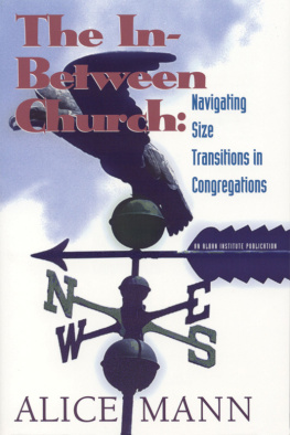 Alice Mann - The In-Between Church: Navigating Size Transitions in Congregations