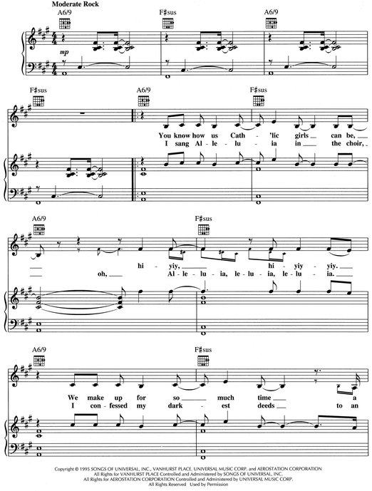 Alanis Morissette--Jagged Little Pill Songbook - photo 26