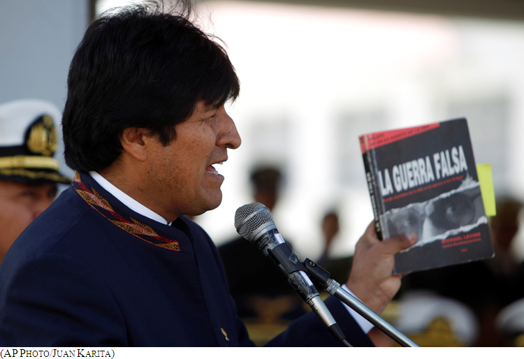 On March 3 2011 Bolivian President Evo Morales vowed before the world press - photo 3