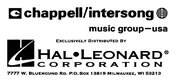 Copyright 1990 by HAL LEONARD PUBLISHING CORPORATION International Copyright - photo 16