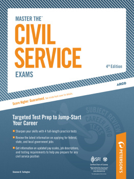 Petersons - Master the Civil Service Exams