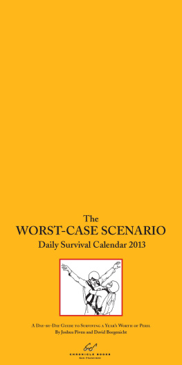 David Borgenicht The Worst-Case Scenario 2013 Daily Survival Calendar