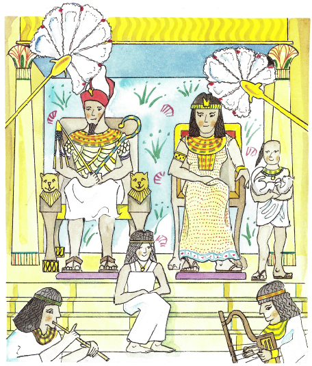 The pharaohs built Egypt into a rich and powerful nation When a pharaoh died - photo 8