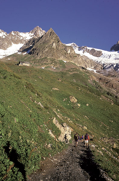 On the path from the Col de la Seigne to Rifugio Elisabetta INTRODUCTION Were - photo 7