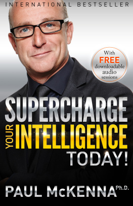 Paul McKenna Supercharge Your Intelligence Today!