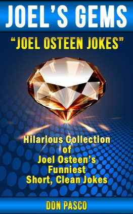 Don Pasco Joel Osteen Jokes: Hilarious Collection of Joel Osteens Funniest Short, Clean Jokes