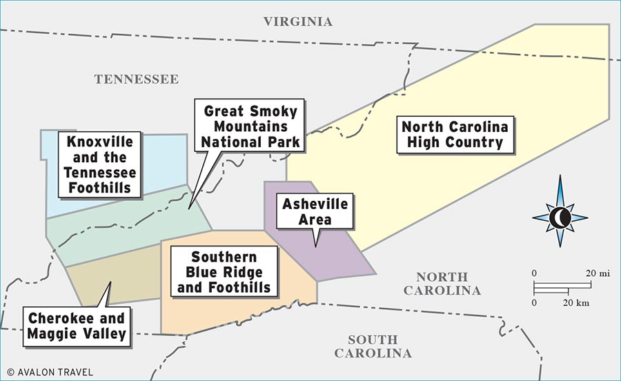 Cherokee and Maggie Valley Cherokee where the Blue Ridge Parkway ends is the - photo 15