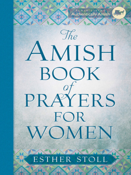 Esther Stoll The Amish Book of Prayers for Women