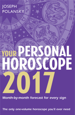 Joseph Polansky Your Personal Horoscope 2017