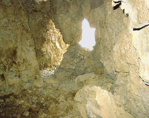 Inside Cave 1 He climbed up into what is today called Cave 1 and found ancient - photo 4