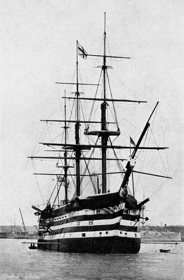 Three-decked 100-gun ship of the line Victory photographed in her old age long - photo 4