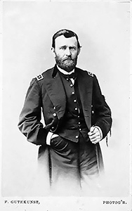 When General Ulysses S Grant shown here in an 1865 photo decided to run for - photo 1