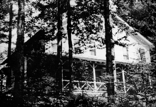 The Fisher Camp in the 1940s which overlooks Third Lake near Old Forge and was - photo 3