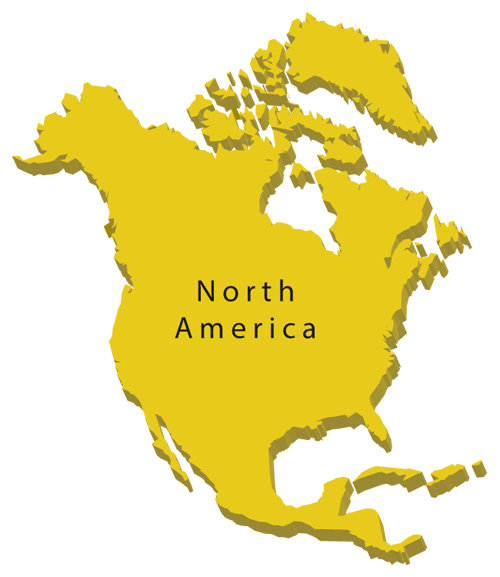 North America is the third largest continent The highest mountains are called - photo 5