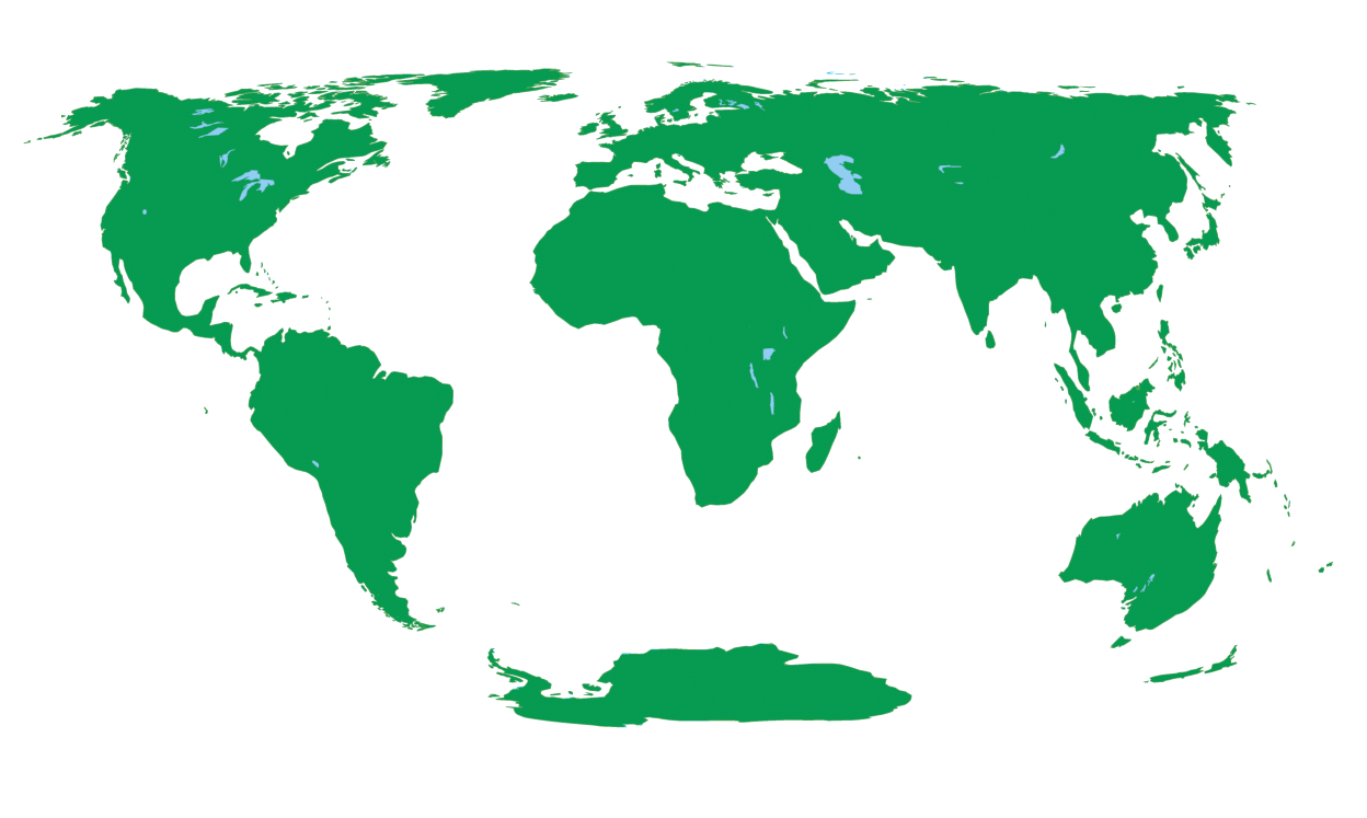 This is a map of the World It shows all of the world This map shows land and - photo 2