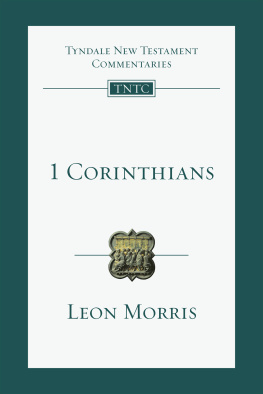 Thomas R. Schreiner - 1 Corinthians: An Introduction and Commentary