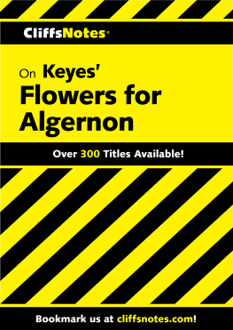 Janet Clark - Cliffsnotes on Keyes Flowers for Algernon