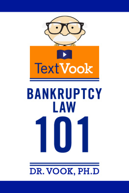 Dr. Vook Ph.D - Bankruptcy Law 101: The TextVook