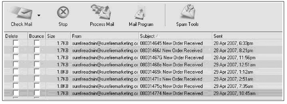 SureFireMarketingOrders received on April 29 2007 Ive been at it for seven - photo 3