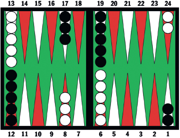 This is how the board is set up to start the game Each players checkers are a - photo 8