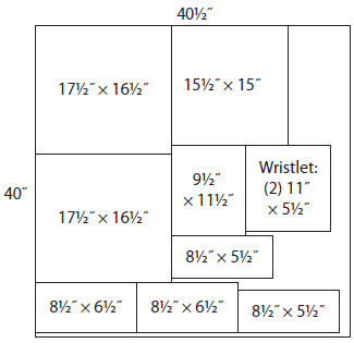 Interfacing Cut 4 pieces 16 17 for the fronts and backs When using a - photo 5