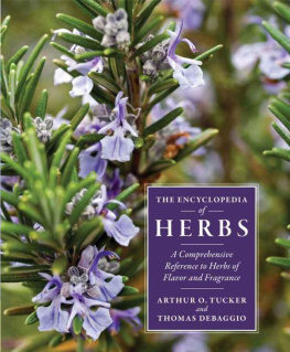 Arthur O. Tucker The encyclopedia of herbs: a comprehensive reference to herbs of flavor and fragrance