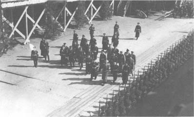 Hitler inspects troops at the launch of the Tirpitz The majestic Bismarck at - photo 6