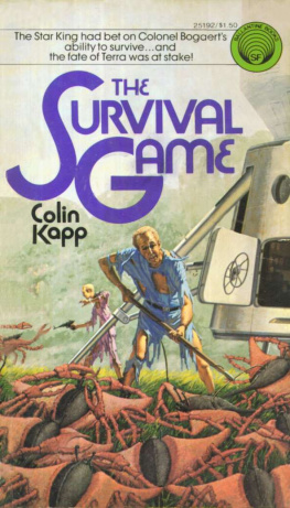 Colin Kapp THE SURVIVAL GAME