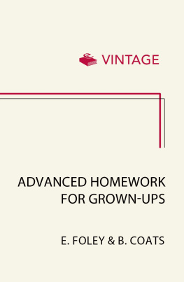 Beth Coates - Advanced Homework for Grown-ups