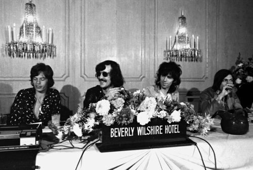 Before the tragedy of Altamont we were all smiles during the press conference - photo 15