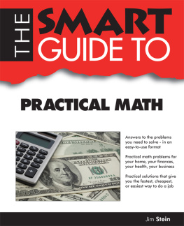 Jim Stein The Smart Guide to Practical Math