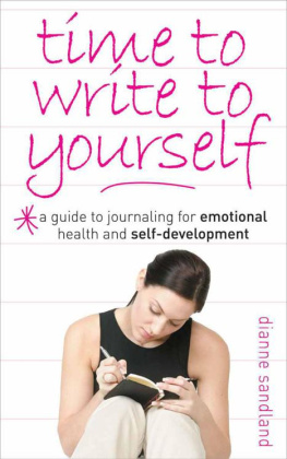 Dianne Sandland - Time to Write to Yourself