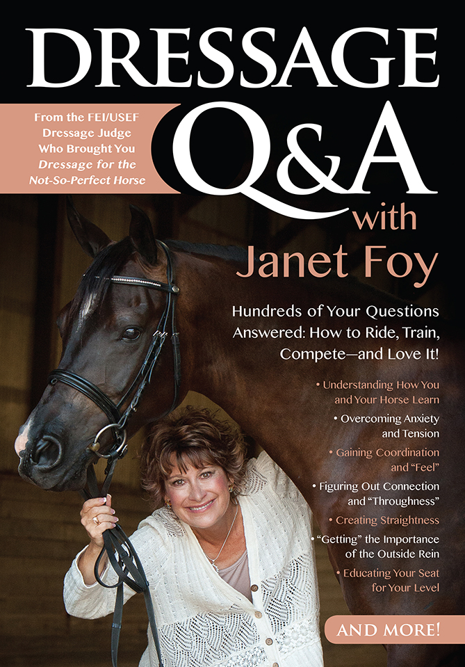 DRESSAGE Q A with Janet Foy ALSO BY JANET FOY Dressage for the - photo 1