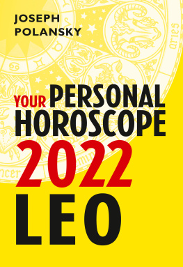 Joseph Polansky Leo 2022: Your Personal Horoscope