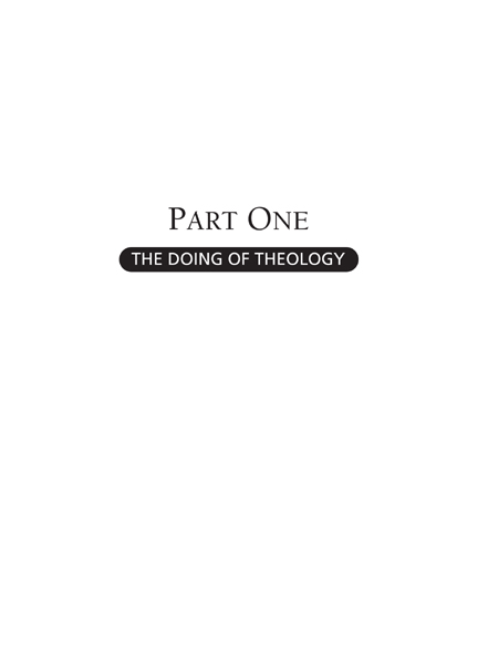 ONE What Is Theology Chapter Objectives After studying this chapter - photo 3