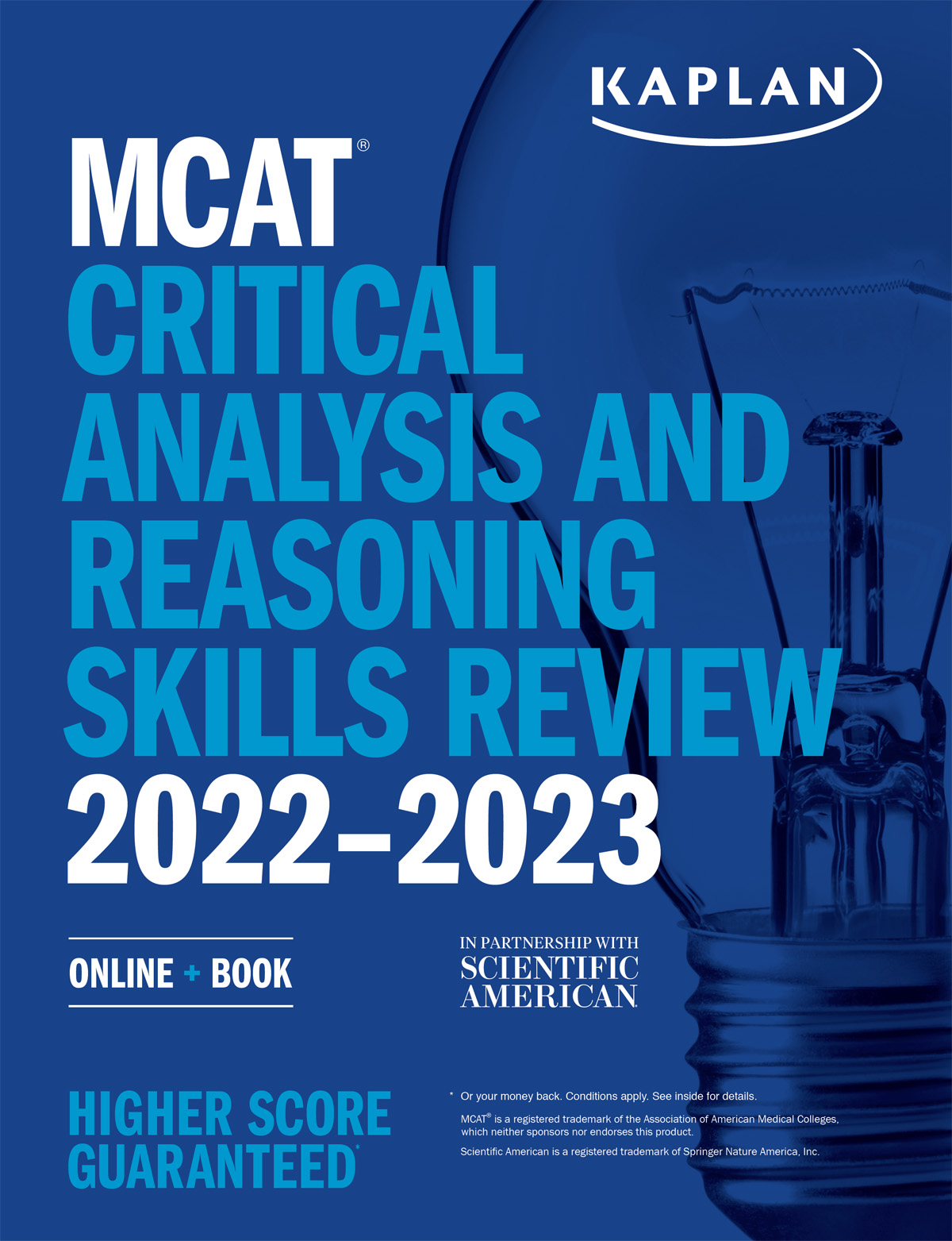 MCAT Critical Analysis and Reasoning Skills Review 20222023 ONLINE BOOK - photo 1