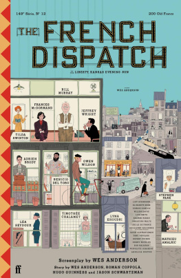 Wes Anderson The French Dispatch