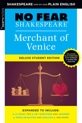 SparkNotes - Merchant of Venice: No Fear Shakespeare Deluxe Student Edition